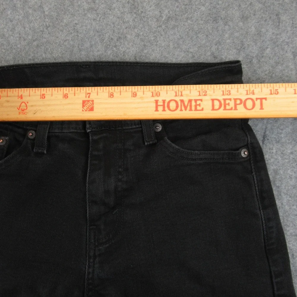 Levis 505 Mens Slim Straight Jeans‎ Black Denim W27 L29 00505-1469